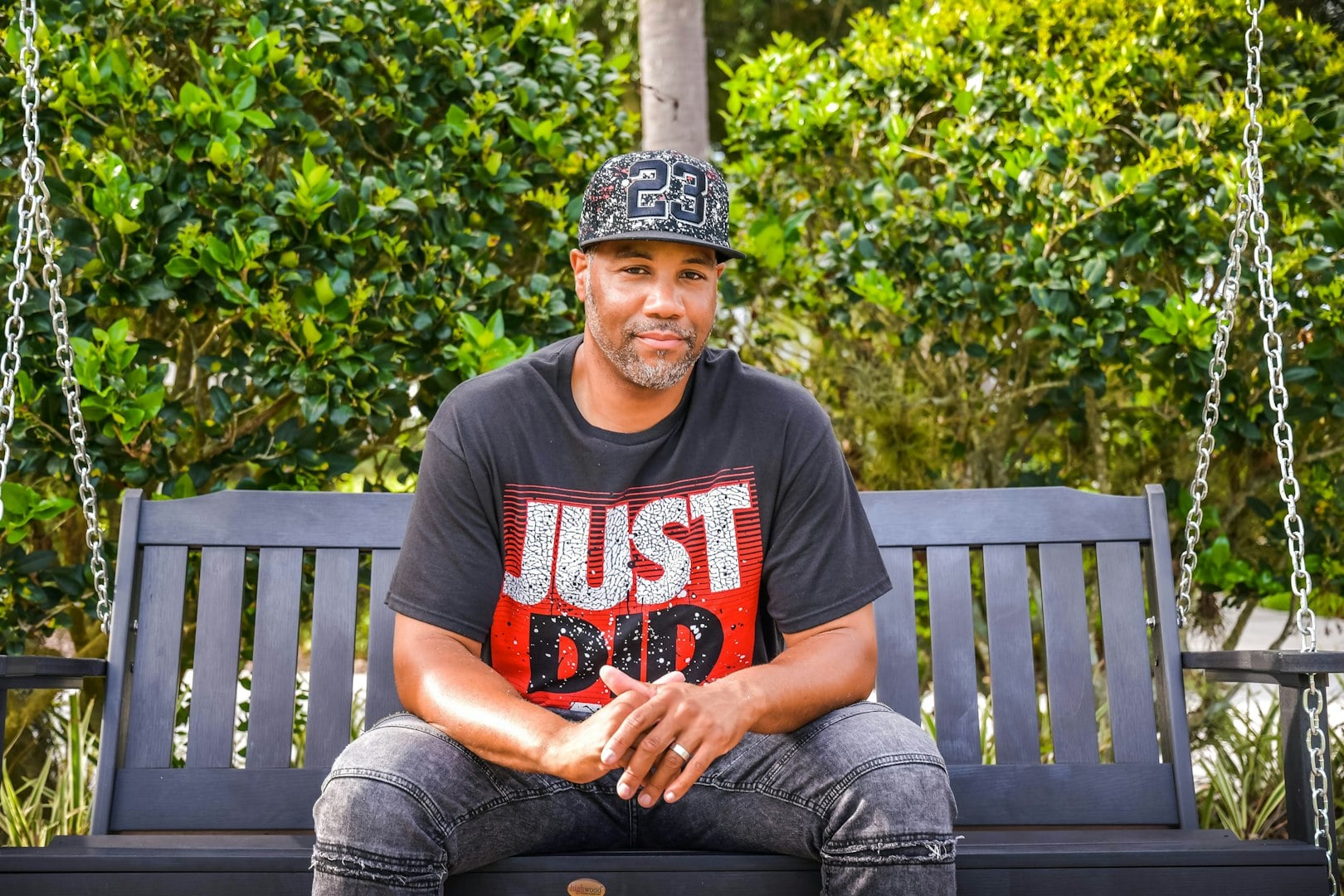 a man with a cap